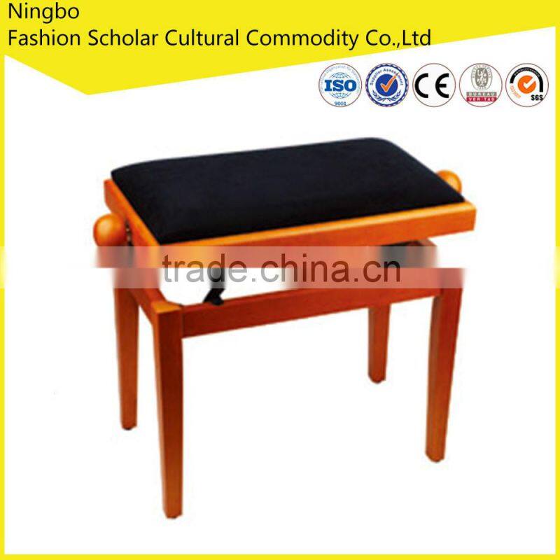 solid wood piano bench