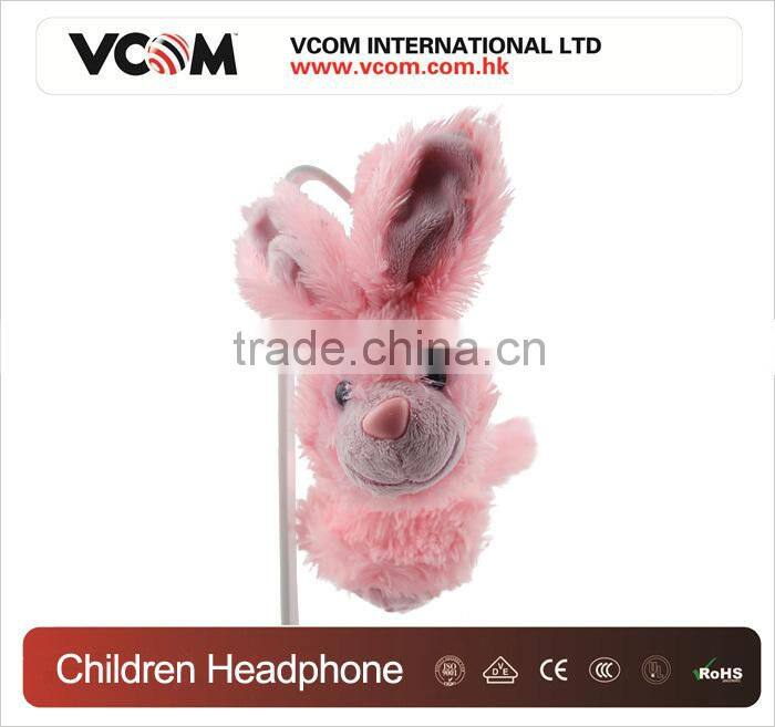 2015 VCOM Winter Earmuff Plush Warm Headphone with Factory Price
