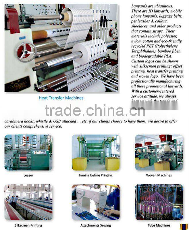 fashion decorative custom printed retractable id badge string key holder