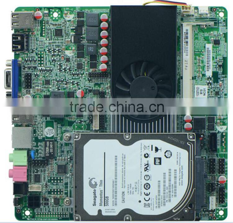 Custom motherboard Integrated Intel celeron 1037 u mini pc Industrial Motherboard