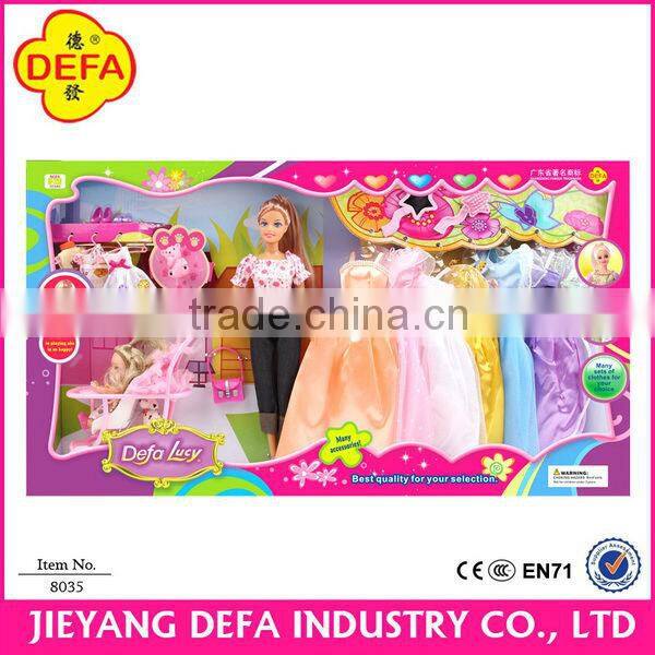 lovely doll set and cute girl dolls