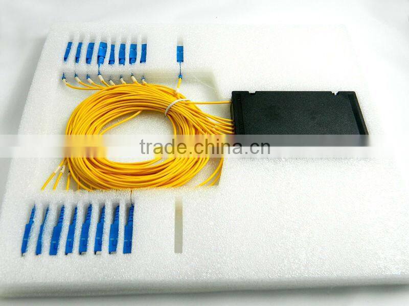1x32 packaged fiber optic splitter for protect solution