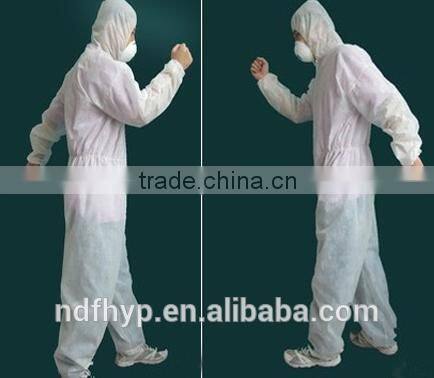 PP disposable cheap coverall