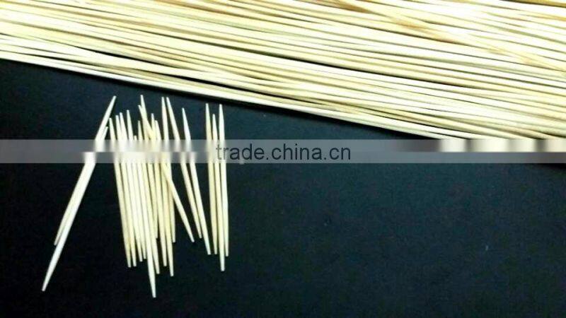 HOT SALE bamboo toothpick with plastic wrapper