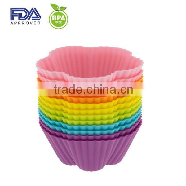 Sedex Approved Factory 100% Food Grade silicone cake mold for baking