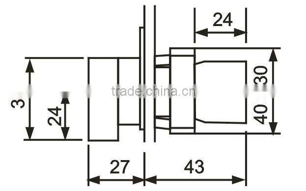 rotary switch,2 or 3 position selector switch with long handle XB2-BJ