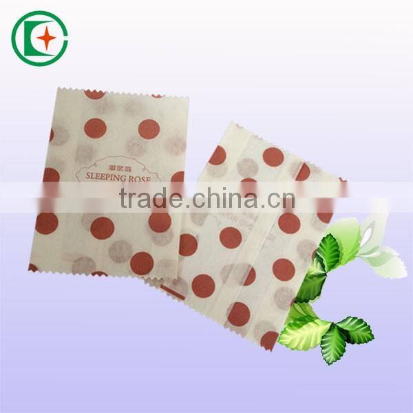 Food grade paper bag take away fast food french fries paper bag