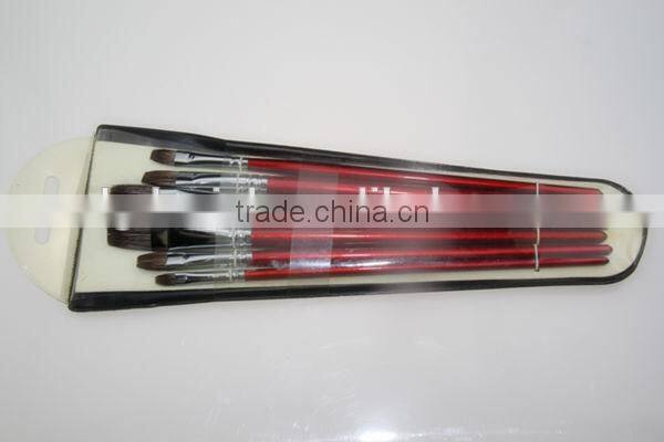 Flat Synthetics hair Artist brush,Paint brush,Artist painting brush