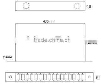 China hot sell fiber optic fo patch panel