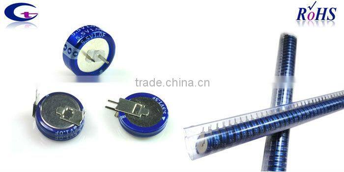 1F 5 5v super capacitor low esr capacitor
