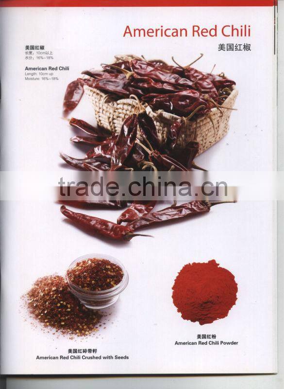 AMERICAN RED CHILI with stem