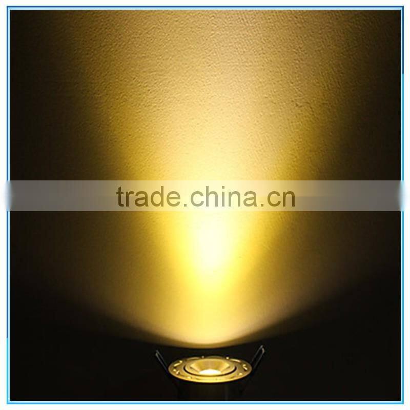 7W 3000k 650lm Ceiling Light Downlight Spotlight Recessed Lighting Fixture Adjustable Gimbal