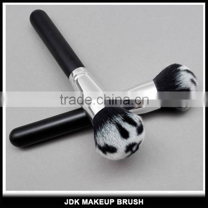 Best Selling Product Leopard Hair Make up Brush Powder brush cosmetic accessories