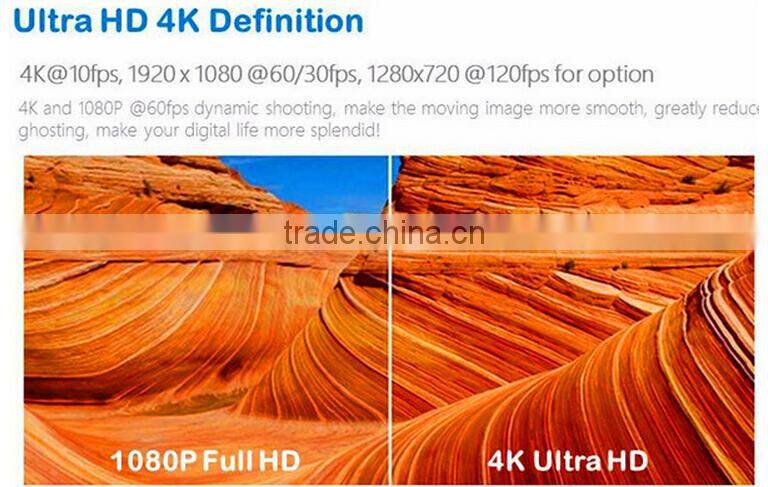 30M Underwater mini camera wifi camera 4k advance plastic case Camera