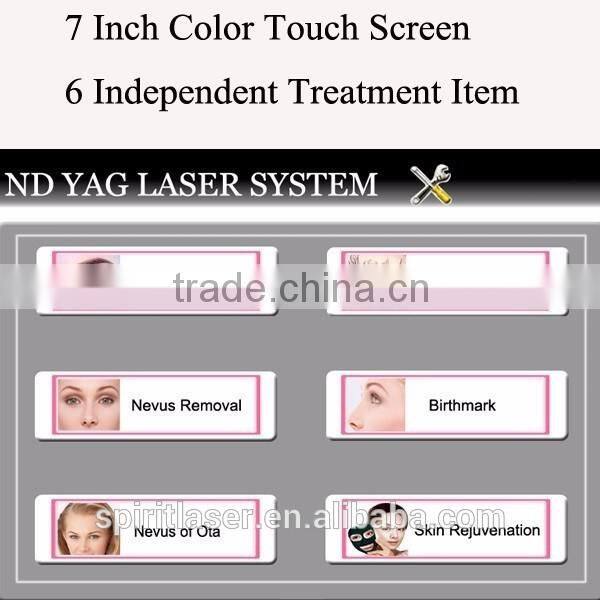 ND YAG Laser Pigment Tattoo Removal Laser Machine
