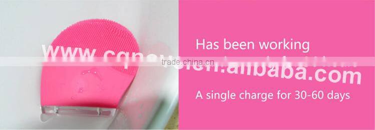 super silicone face brush, facial exfoliating brush for face care, brush electrical facial massage