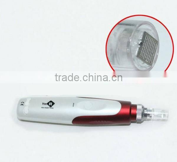 Electric Derma Roller Rechargeable Microneedle Therapy Machine