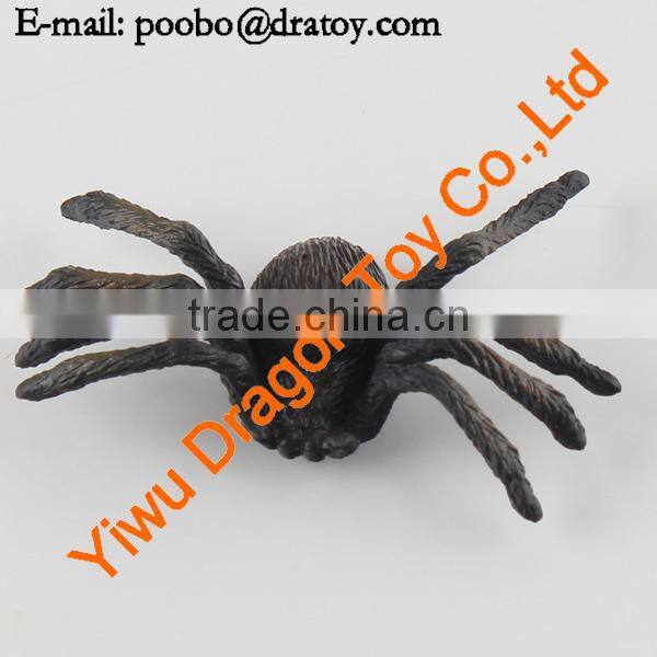 Soft 3d plastic spider statues