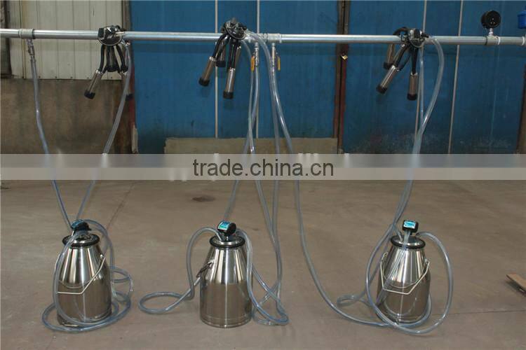 Cow Milking Machine Price With Many Milking Buckets