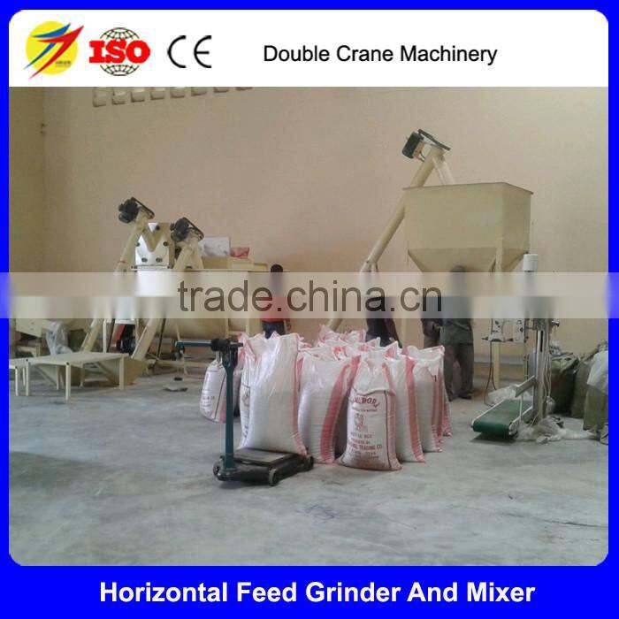 Durable quality horizontal animal feed mixer with good price