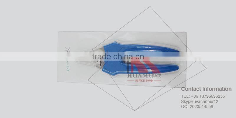 pig tail cutter with handle in blue 160*50 mm