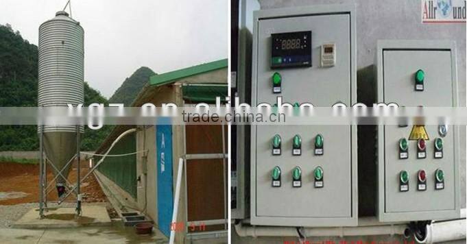 Steel frame and sandwich board chicken poultry shed design