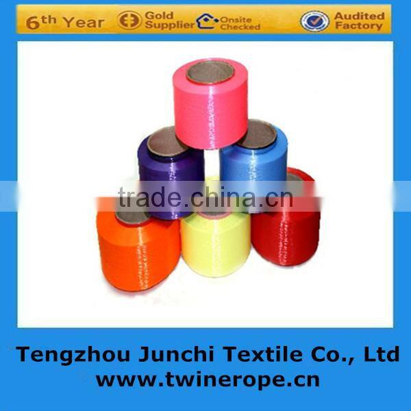 high tenacity dope dyed intermingle polyester fdy yarn