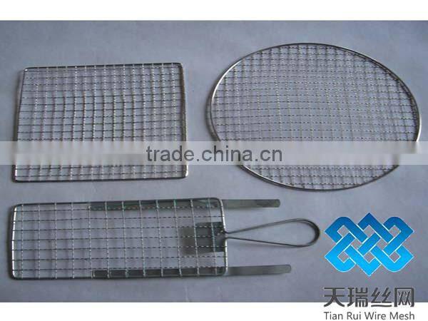 stainless steel barbecue Wire Mesh/folding bbq wire mesh for korean