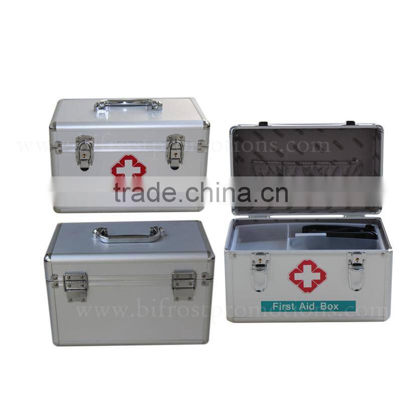 Household Medical Aluminum First Aid Kit
