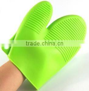 Non Slip Heat Resistant Grill Bake Silicone BBQ Gloves Kitchen Oven Mitts