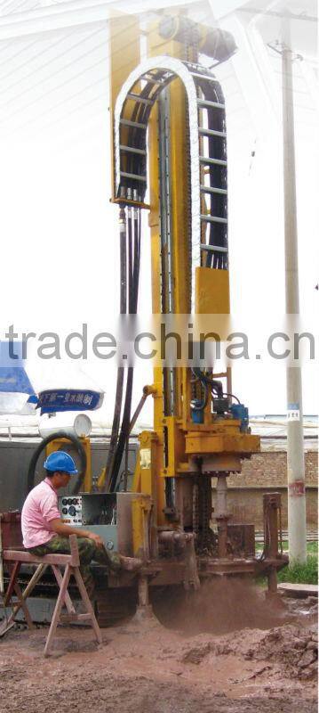 Multi-function crawler DTH drilling rig for selling!HFDZ350 high cost performance DTH drilling rig