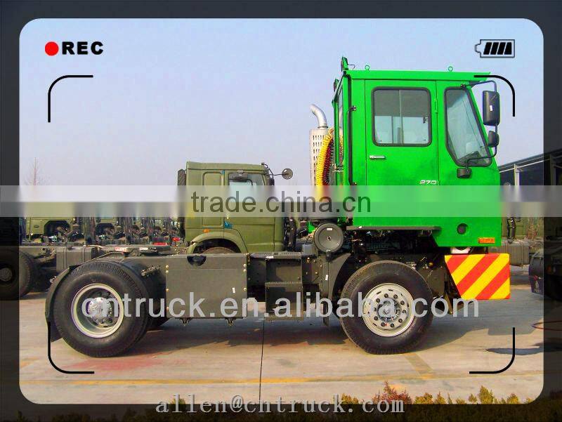 4x2 terminal tractor truck SINOTRUCK HOWO tractor truck engineering vehicle trailer