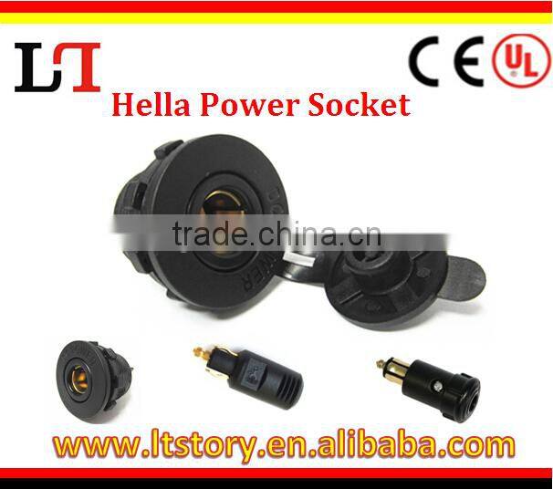 12V hella type surface mount sockets