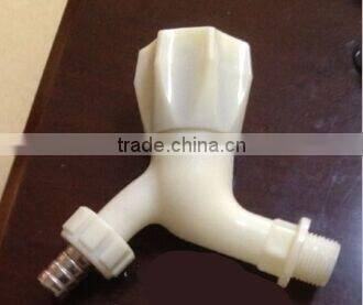 white color ABS/PVC Quarter Turn Plastic Taps/Faucet