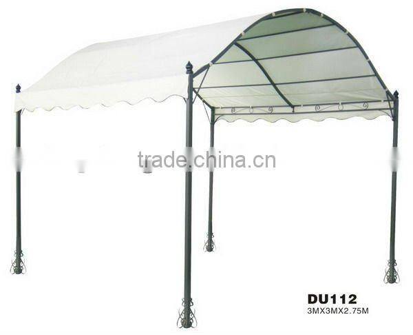 3m*4m*2.75m round roof good Metal gazebo