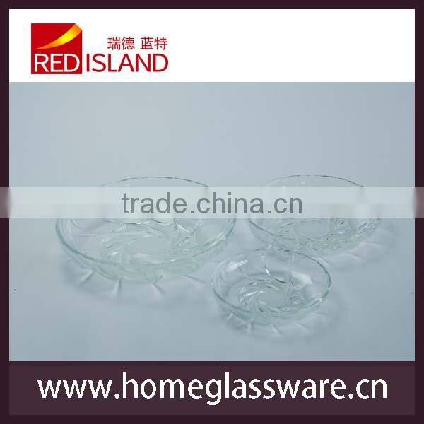 8 inch Fresh Fruit Salad glass plate