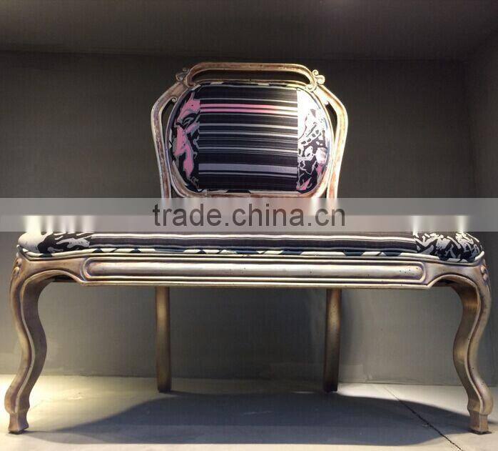 BISINI American Style Sofa Chair, Creative Design Solid Wood Leisure Chair, Classic Living Room Chair (BF01-X1182)