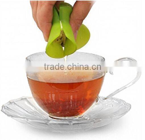 Silicone Tea Bag Buddy And Cup Cover Lid