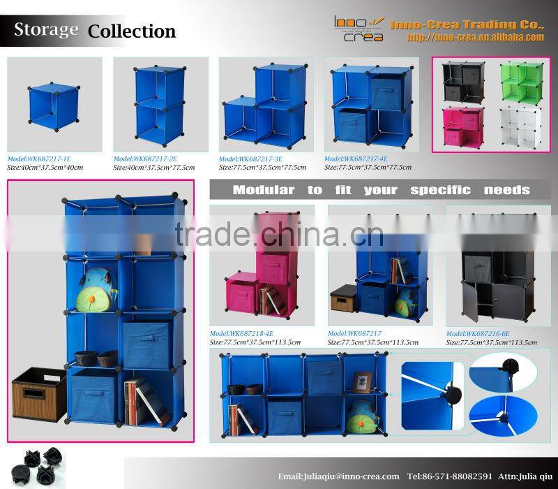 Hot sale DIY Storage Plastic Shelf