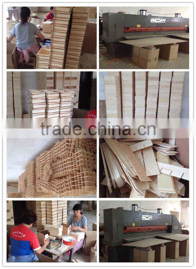 Upscale recycled decorative discount enjoyable Essential oil wooden storage box for 8 small 5 ML bottles with hinges wholesale