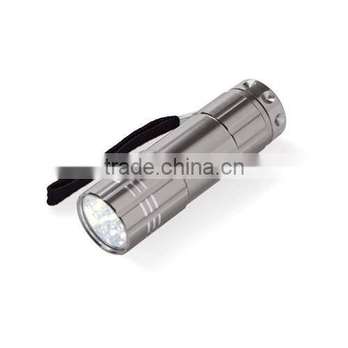 Hot selling promotion cheap 9 LED torch