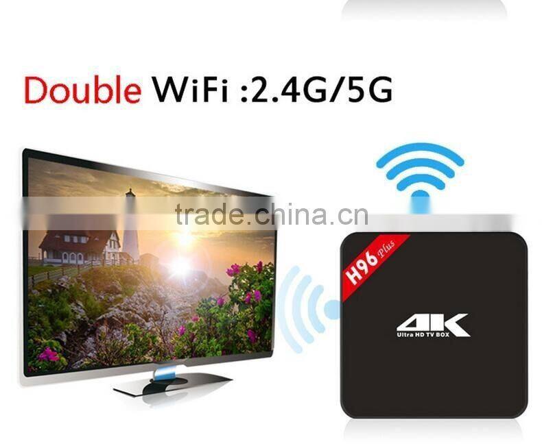 New Arrival Popular H96 Plus Amlogic S905 Android 5.1 TV Box 2GB+16GB Android TV Box For Wholesale