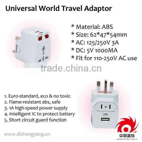 globally Travel Portable More support Socket converter Power Adapter