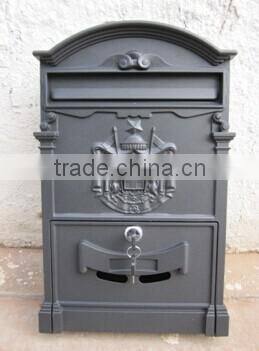 antique die casting aluminum mailboxes