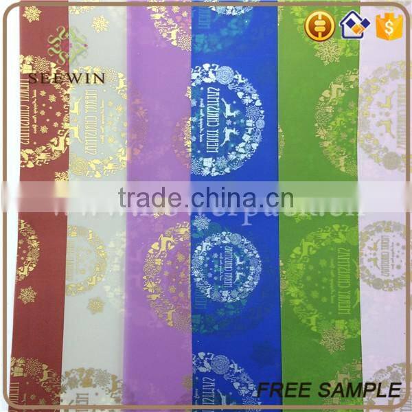 bopp film floral paper and wrapping paper