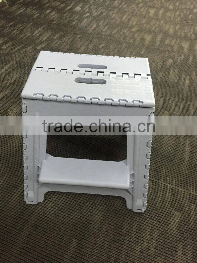 hot sale storage plastic foldable step stool