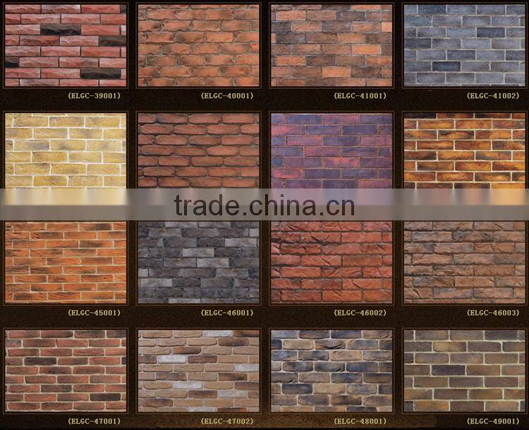 Cheap price clay Wall brick China factory supplier decorative wall tile clay brick in high quality