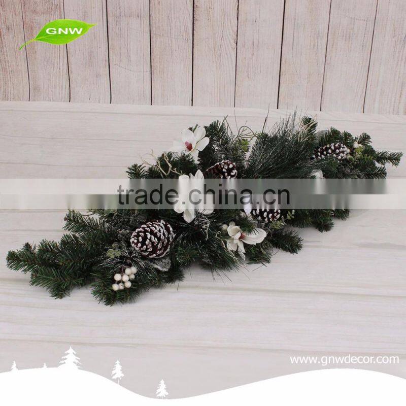 GNW CHGR-1607022 Fashion cheap green decorated christmas garland for sale