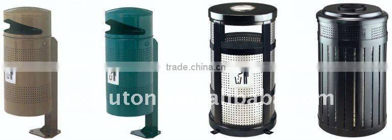 Newest design Hotel outdoors amenities rubbish bin
