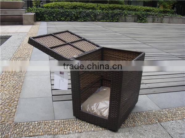 Cheap wicker medium size cat house on sale